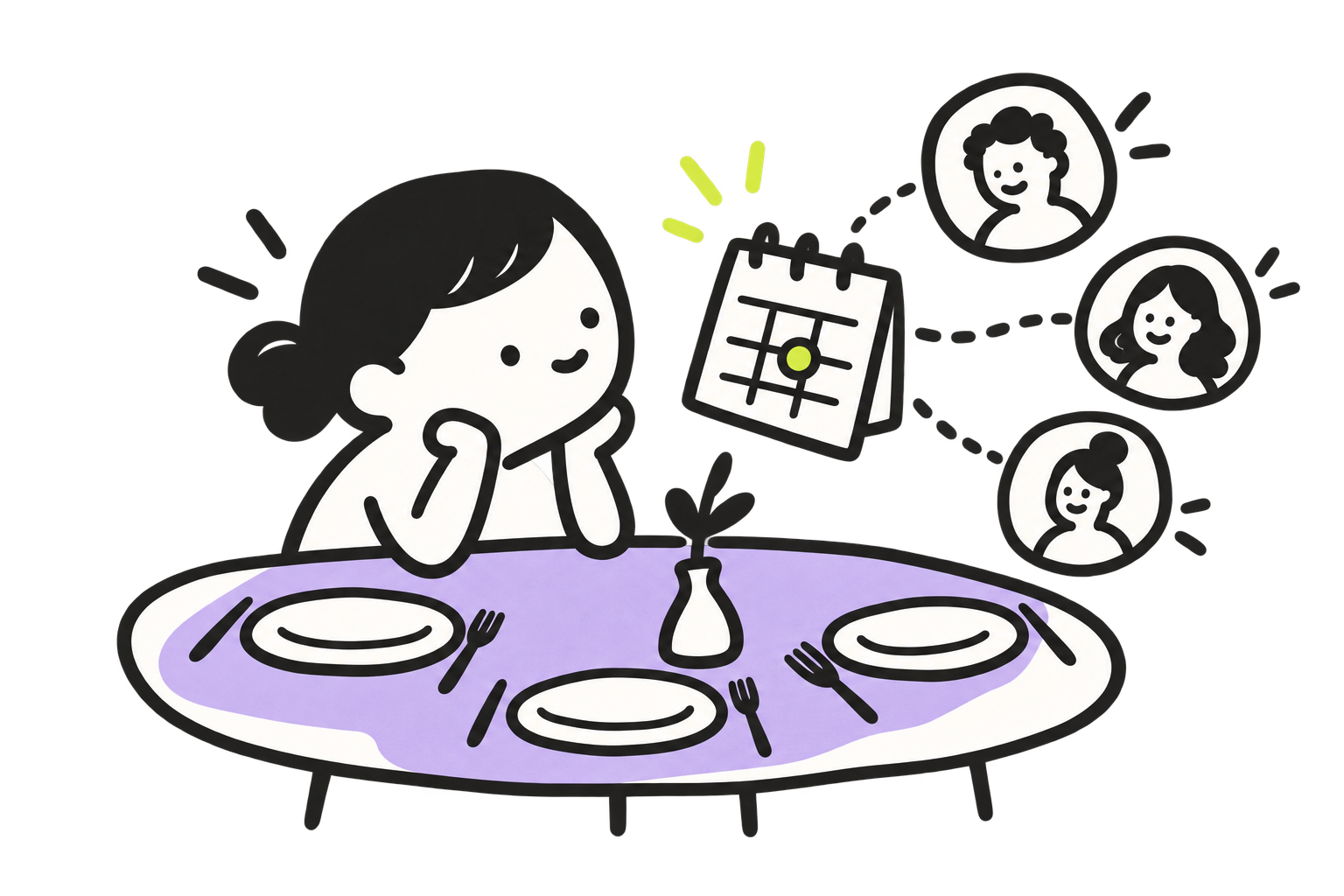 planning dinner