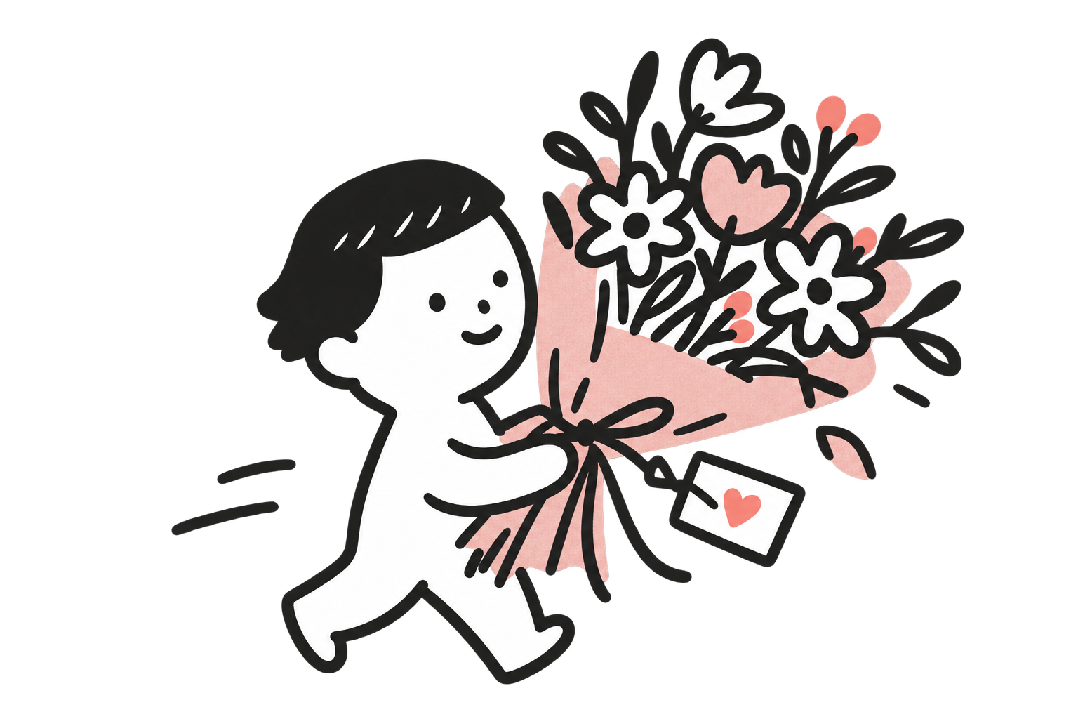 sending flowers